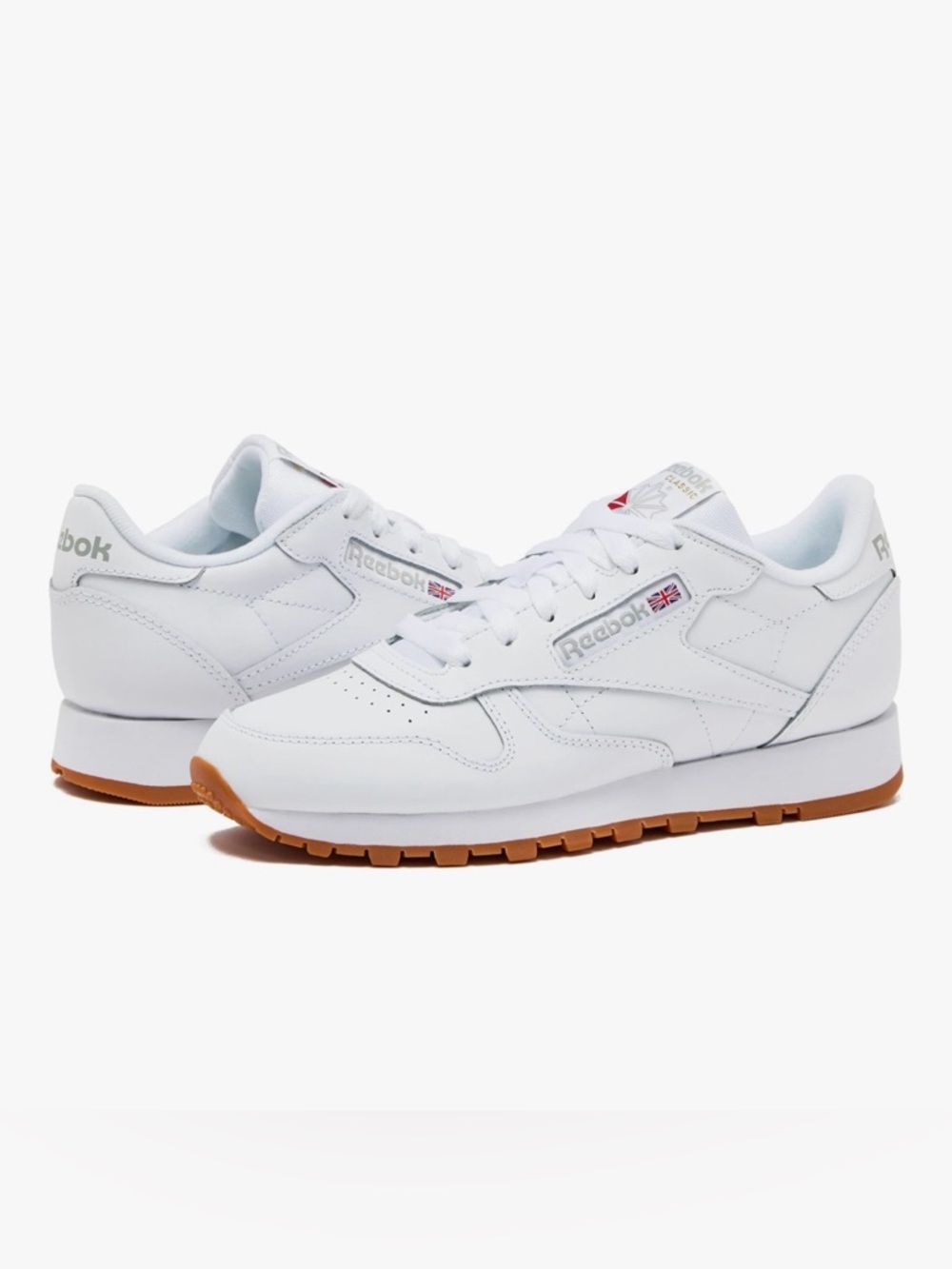 Reebok Classics White Leather Women’s Sneaker size 8.5